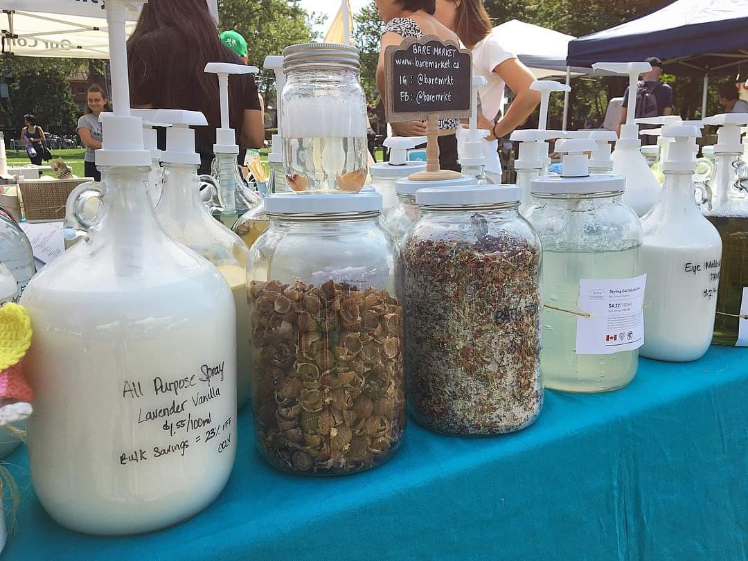 bare market pack-free home and body care products